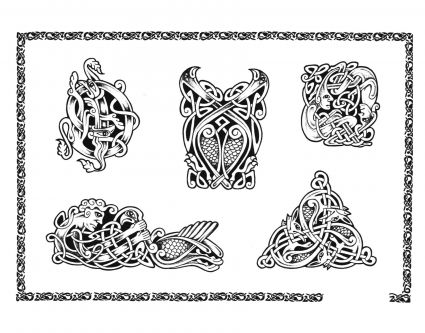 Celtic Tattoo With Birds